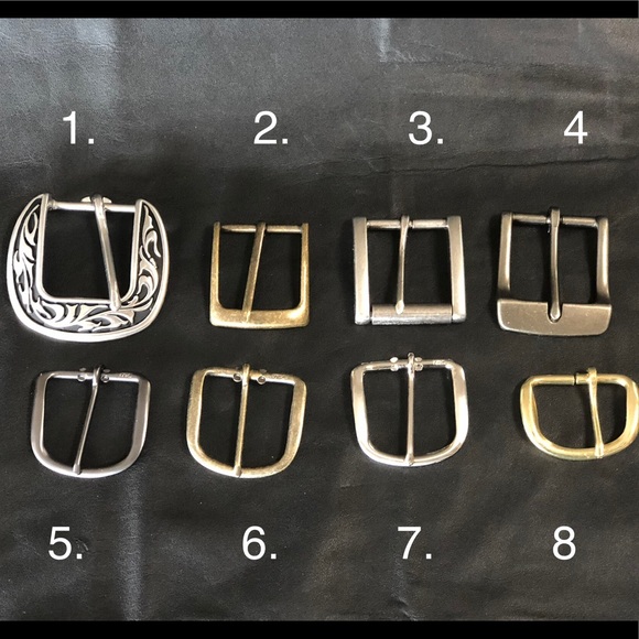 Trapper Peak Leather Light Brown Belt. - Picture 3 of 3